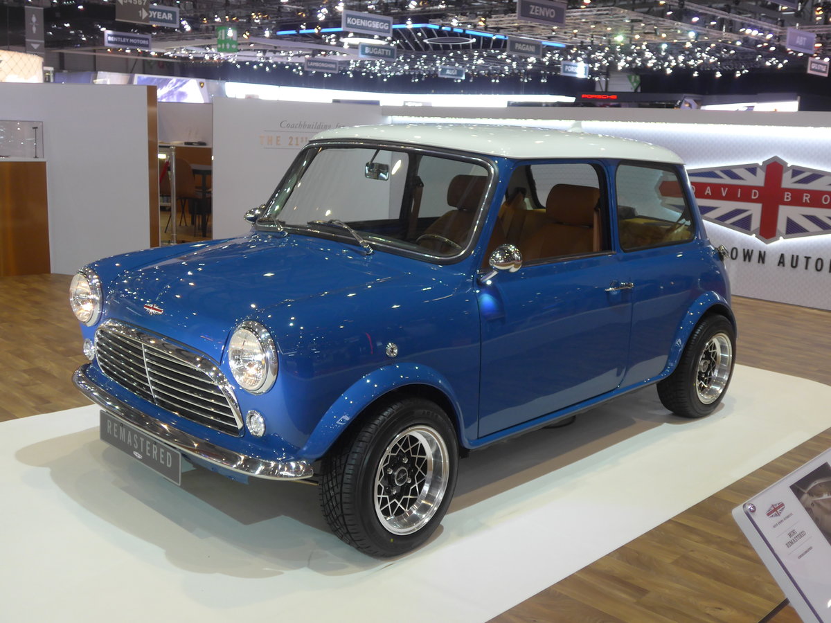 (189'213) - Mini-Remastered am 12. Mrz 2018 im Autosalon Genve