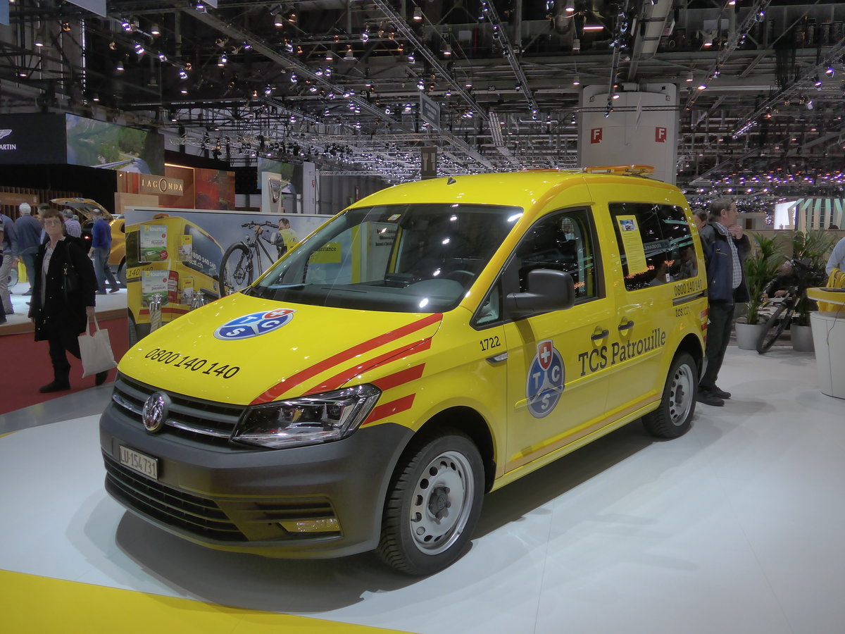 (189'214) - TCS - Nr. 1722/LU 154'731 - VW am 12. Mrz 2018 im Autosalon Genve