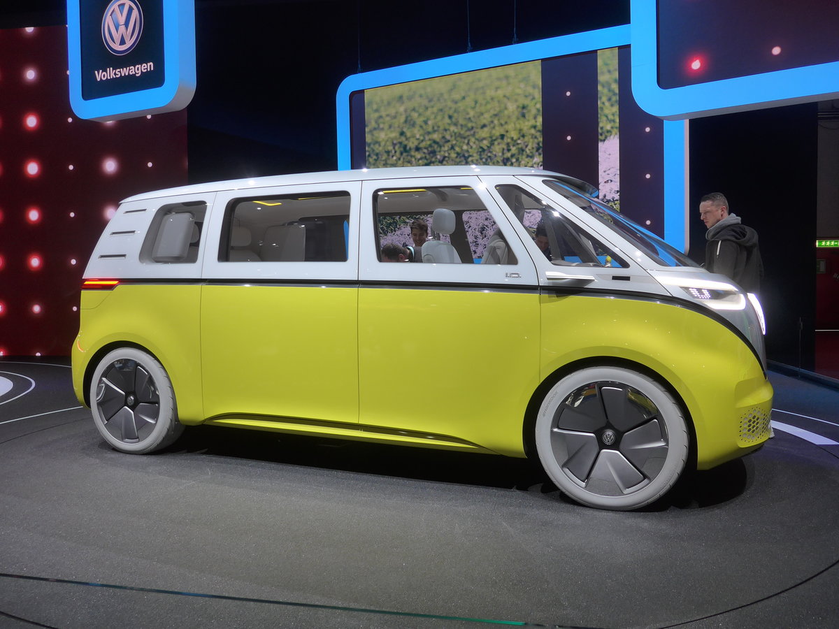(189'217) - Volkswagen Buzz am 12. Mrz 2018 im Autosalon Genve
