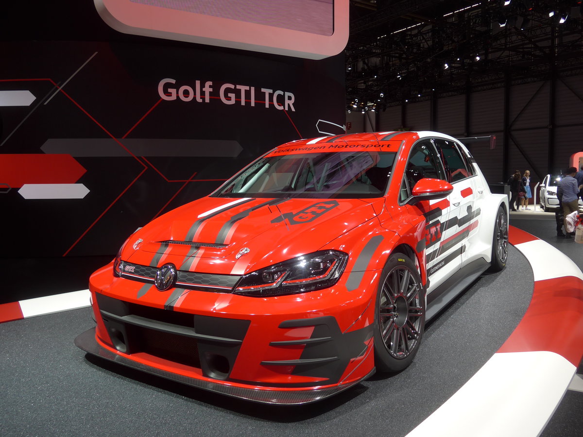 (189'219) - VW-Golf GTI am 12. Mrz 2018 im Autosalon Genve