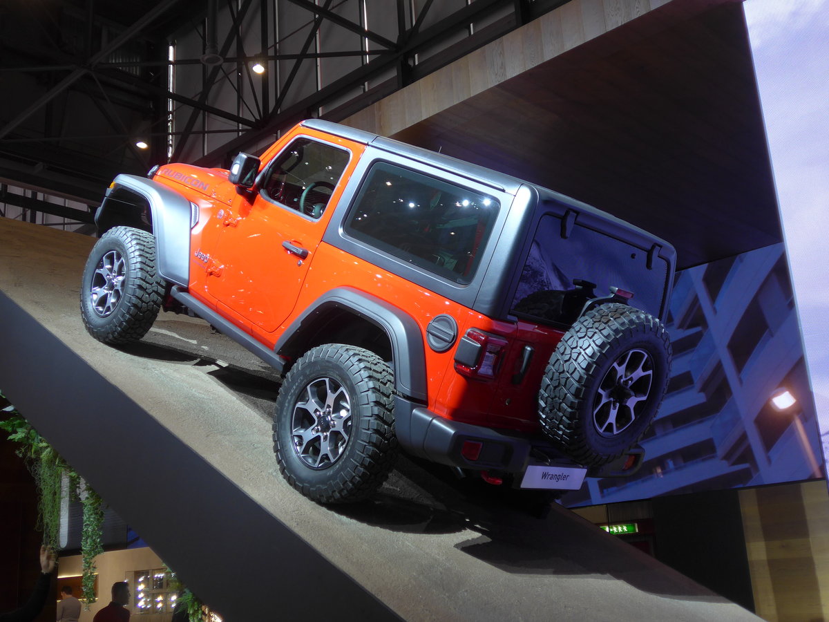 (189'224) - Jeep Wrangler am 12. Mrz 2018 im Autosalon Genve