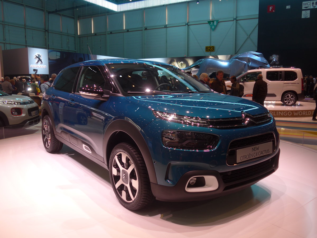 (189'239) - Citron C4 Cactus am 12. Mrz 2018 im Autosalon Genve
