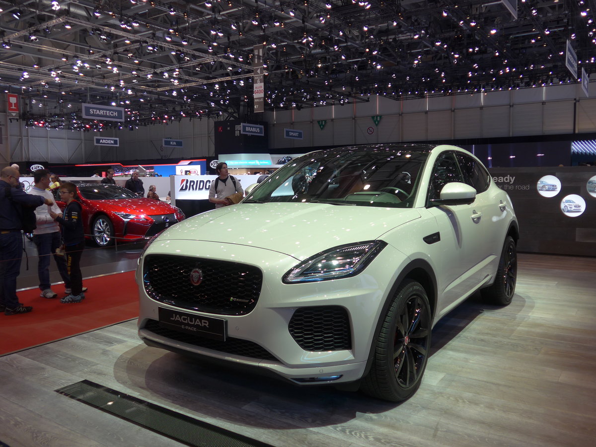 (189'247) - Jaguar E-Pace am 12. Mrz 2018 im Autosalon Genve