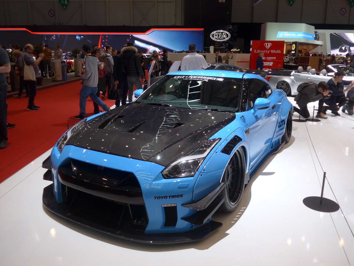 (189'253) - Liberty Walk am 12. Mrz 2018 im Autosalon Genve