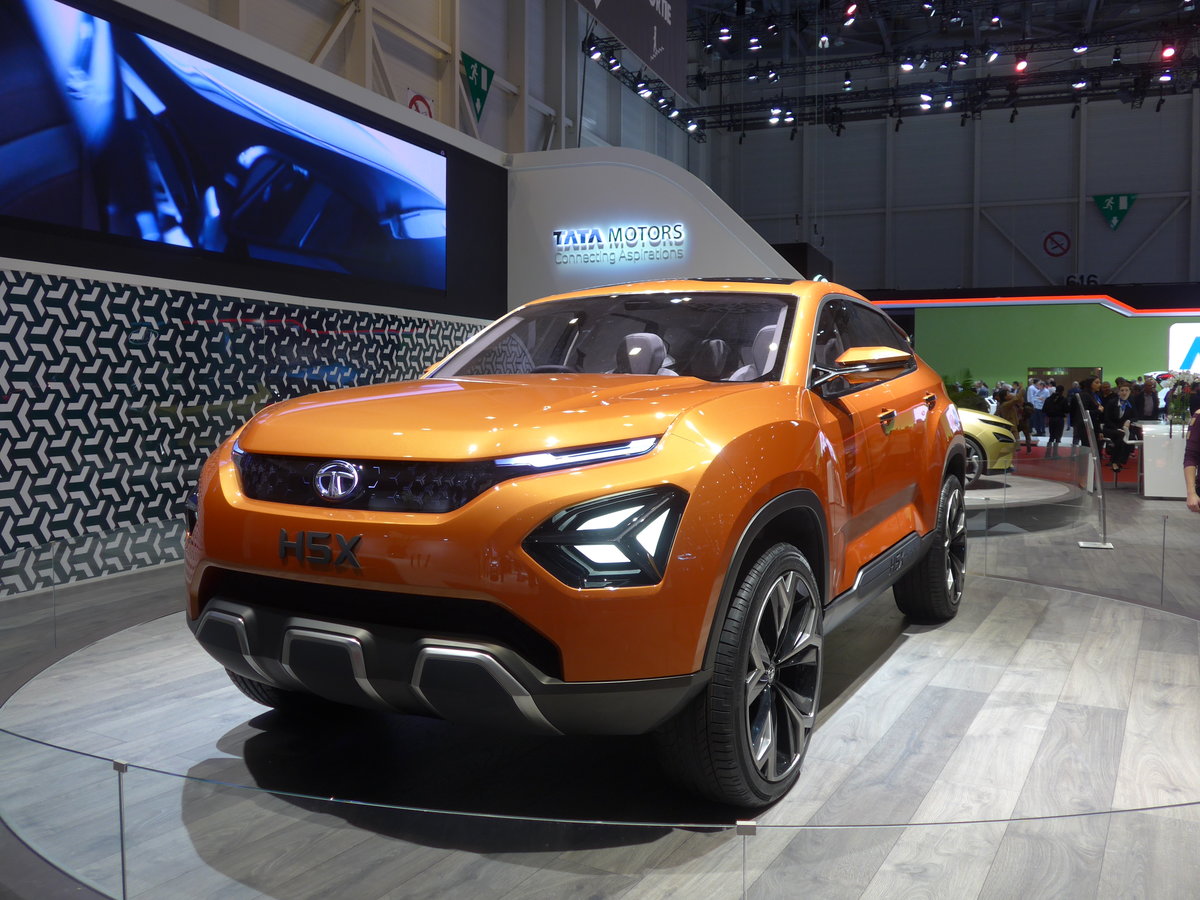 (189'256) - Tata H5X am 12. Mrz 2018 im Autosalon Genve