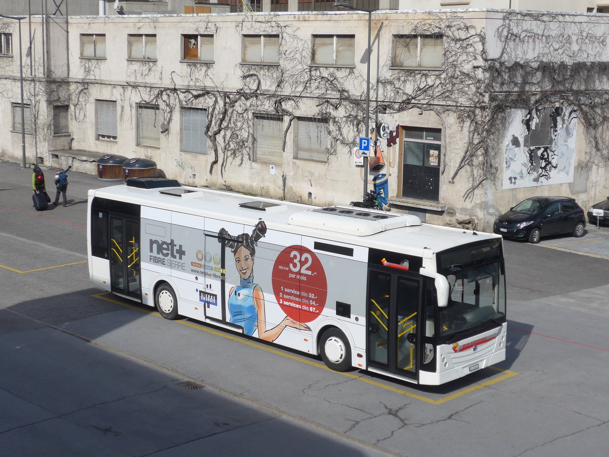 (189'711) - BS Sierre - VS 133'227 - Temsa am 30. Mrz 2018 beim Bahnhof Sierre