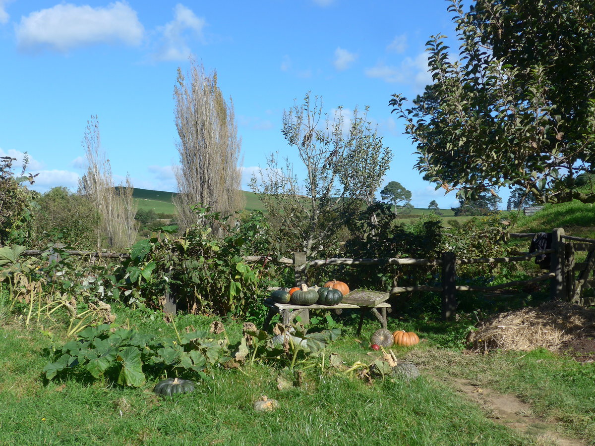 (190'884) - Garten im Hobbiton am 22. April 2018 bei Hinuera
