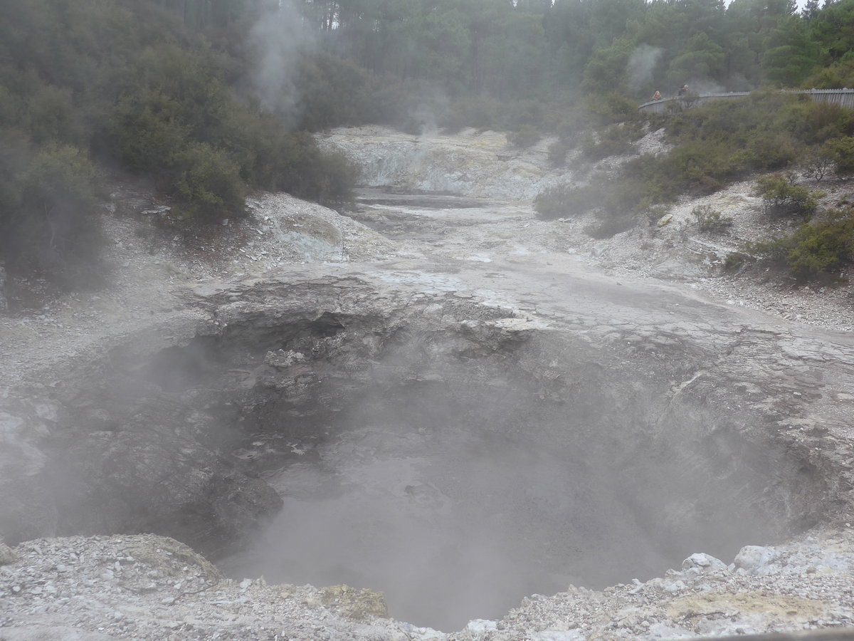 (191'040) - Im Wai-O-Tapu Thermal Wonderland am 23. April 2018 bei Rotorua
