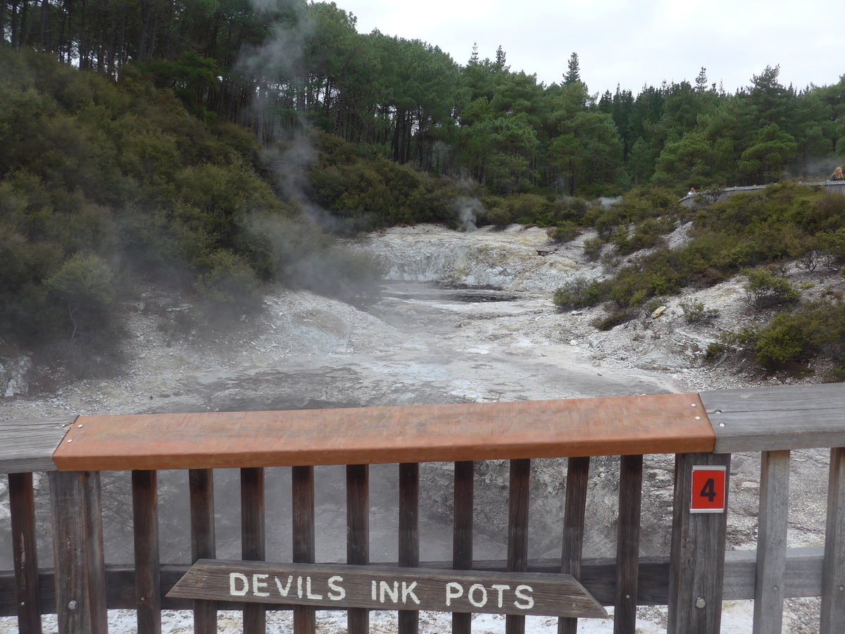 (191'041) - Im Wai-O-Tapu Thermal Wonderland am 23. April 2018 bei Rotorua