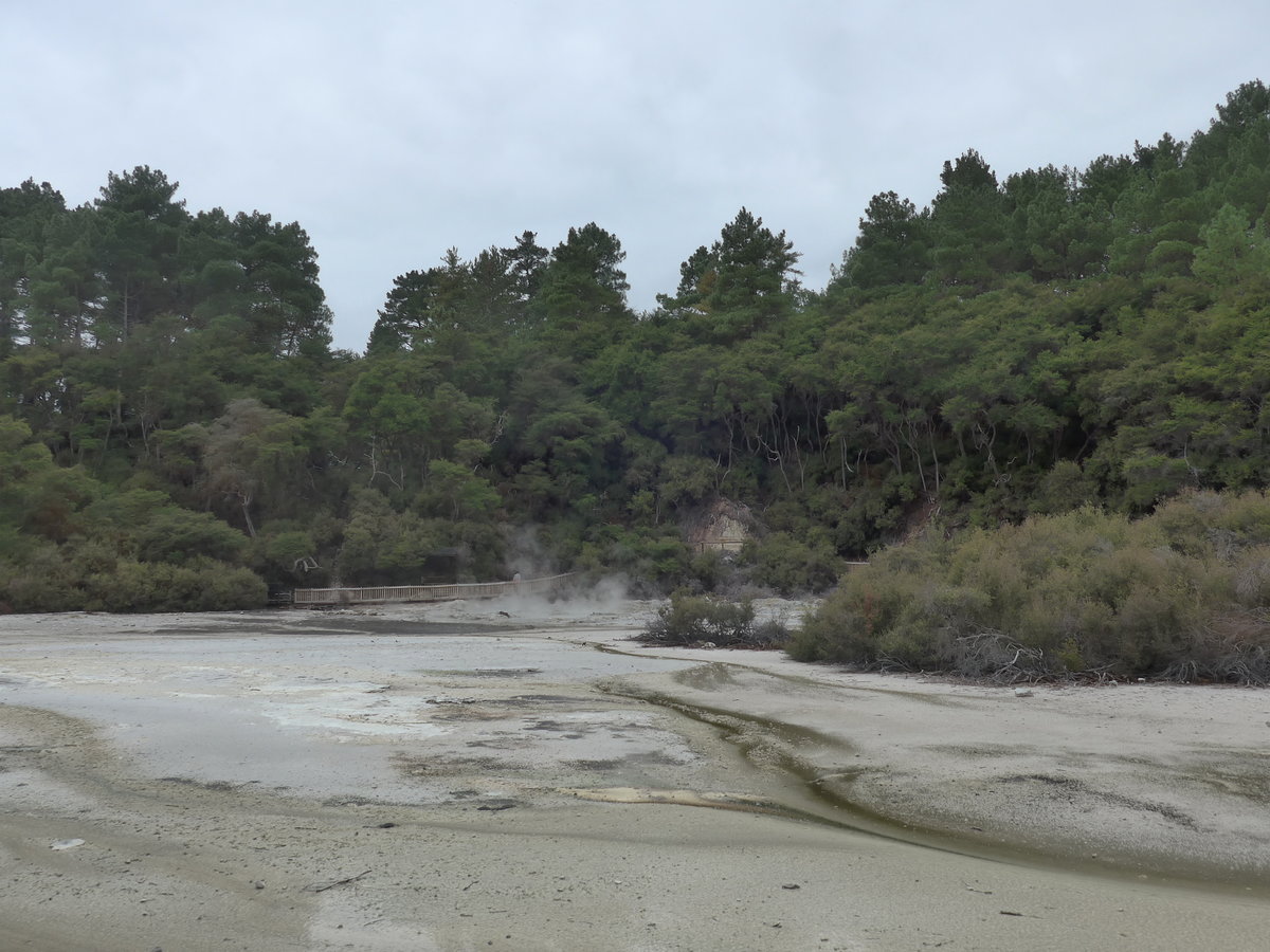 (191'123) - Im Wai-O-Tapu Thermal Wonderland am 23. April 2018 bei Rotorua
