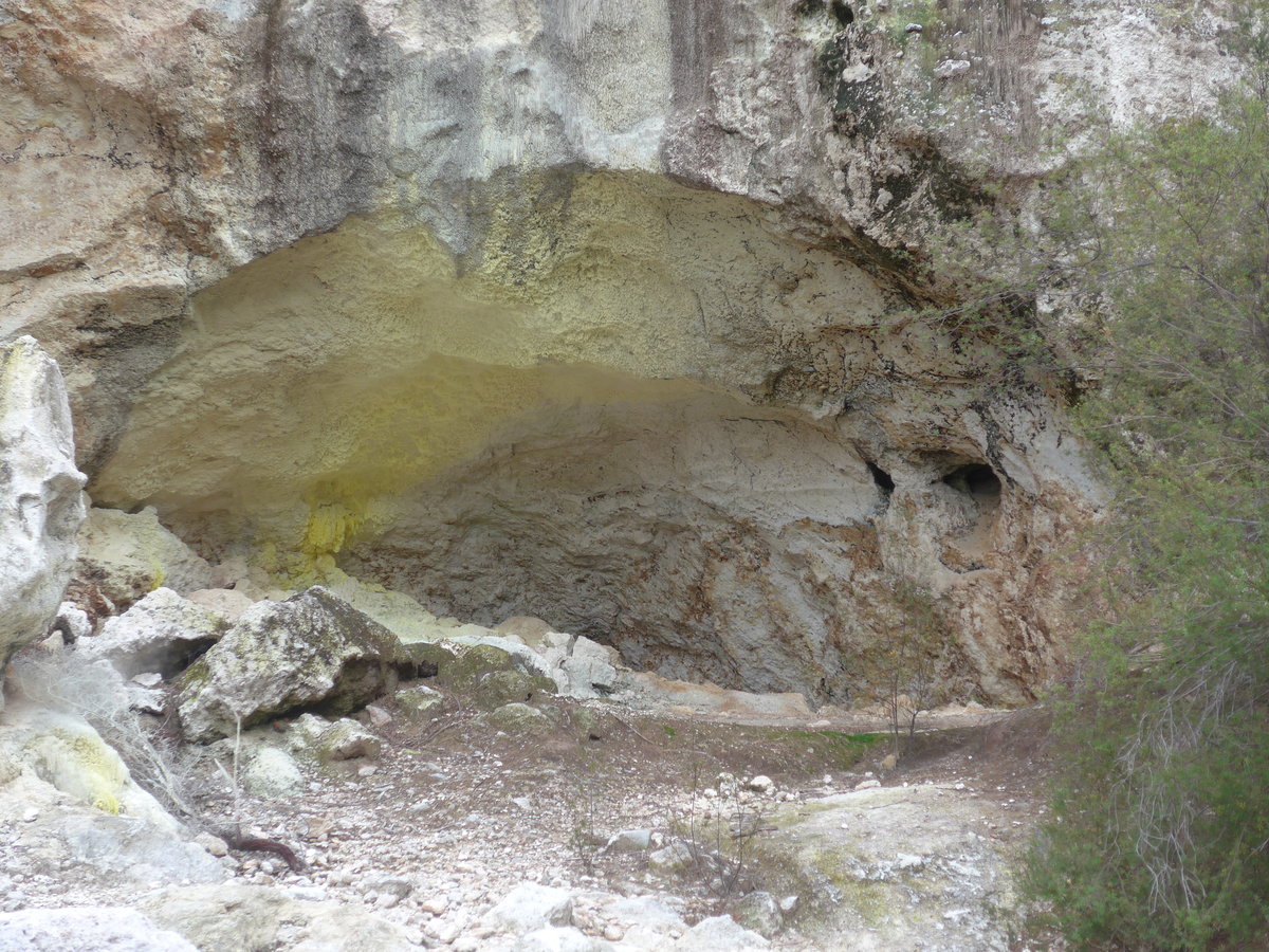 (191'129) - Im Wai-O-Tapu Thermal Wonderland am 23. April 2018 bei Rotorua
