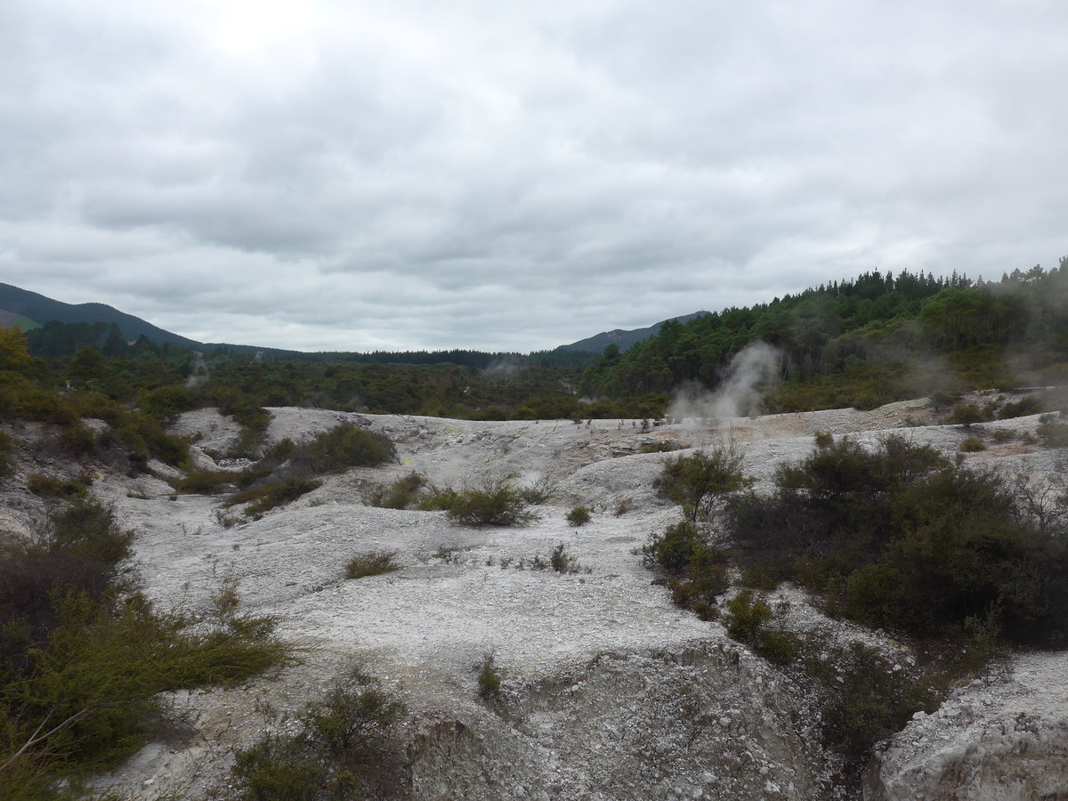 (191'180) - Im Wai-O-Tapu Thermal Wonderland am 23. April 2018 bei Rotorua
