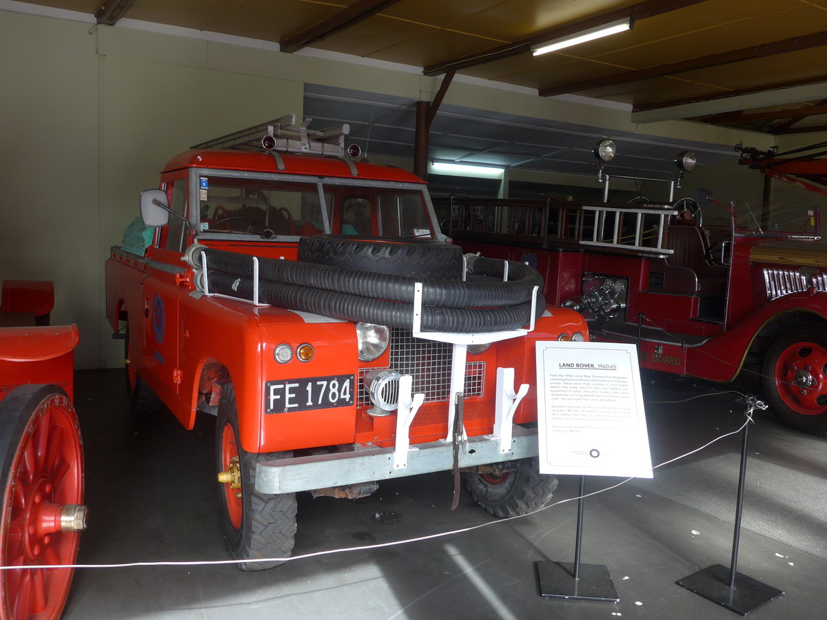 (191'941) - Land-Rover - FE1784 - am 30. April 2018 in Auckland, Motat