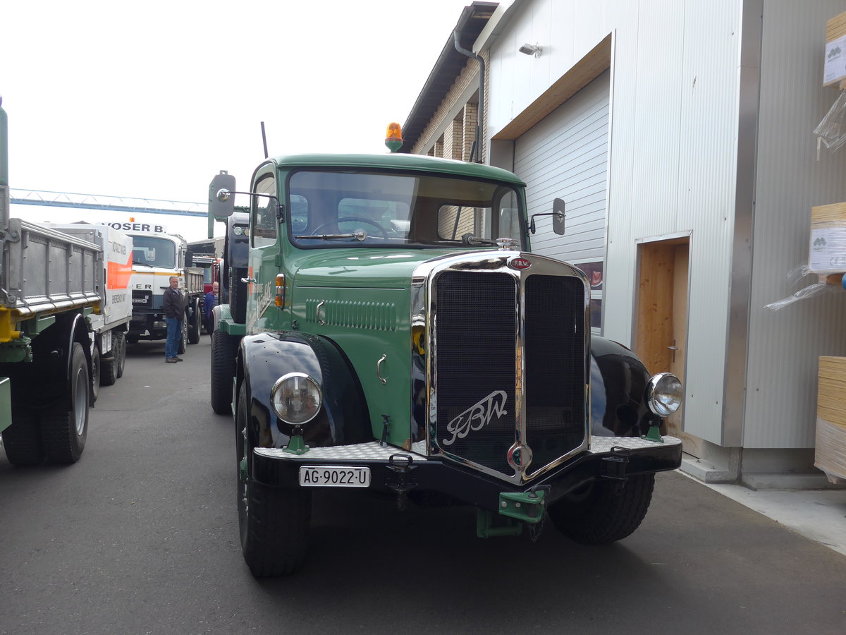 (192'345) - Bchli, Wrenlingen - AG 9022 U - FBW am 5. Mai 2018 in Attikon, Wegmller