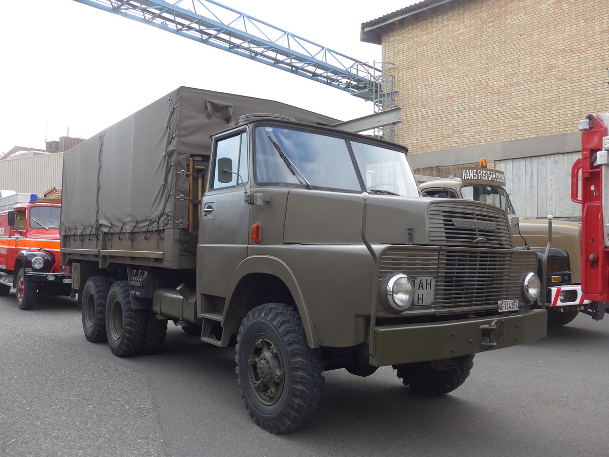 (192'359) - Henschel - AG 11'415 U - am 5. Mai 2018 in Attikon, Wegmller