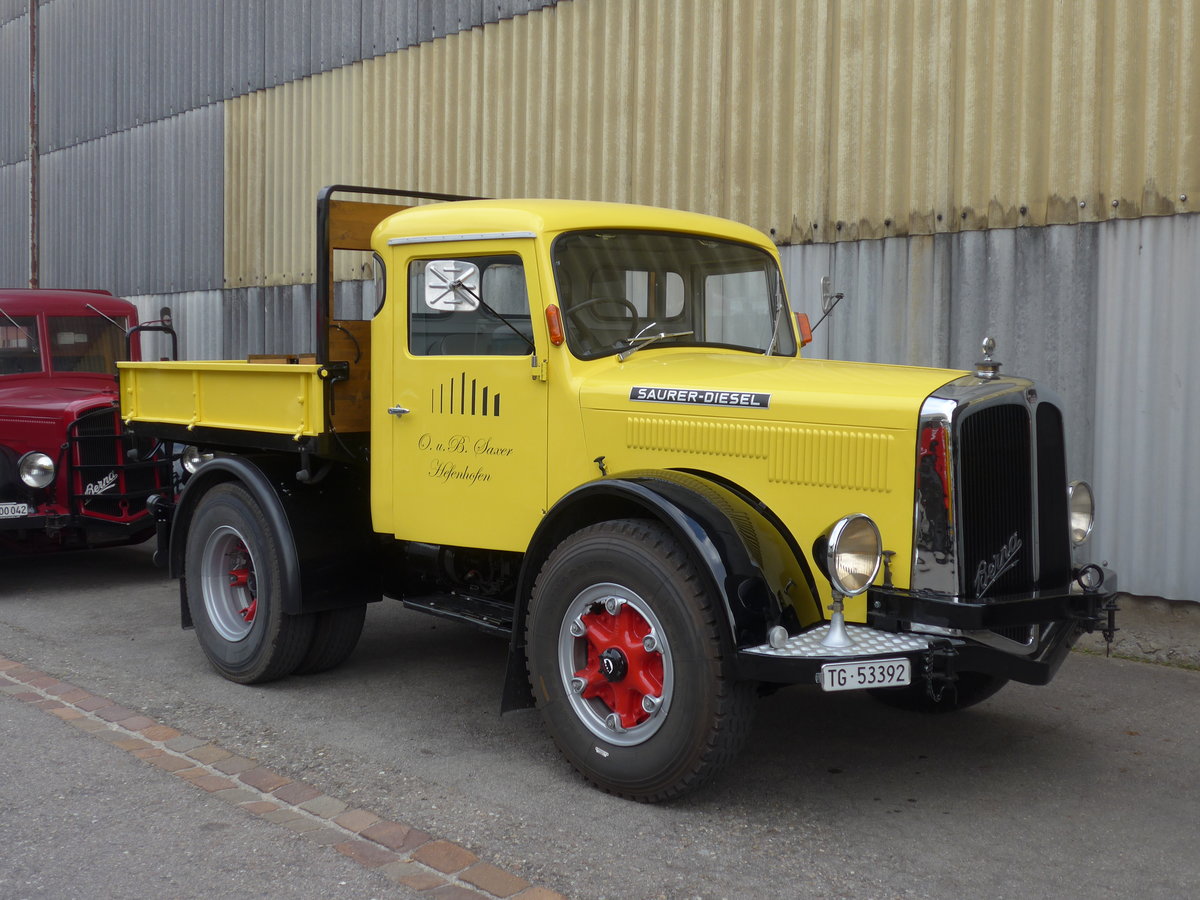 (192'376) - Saxer, Hefenhofen - TG 53'392 - Berna am 5. Mai 2018 in Attikon, Wegmller 