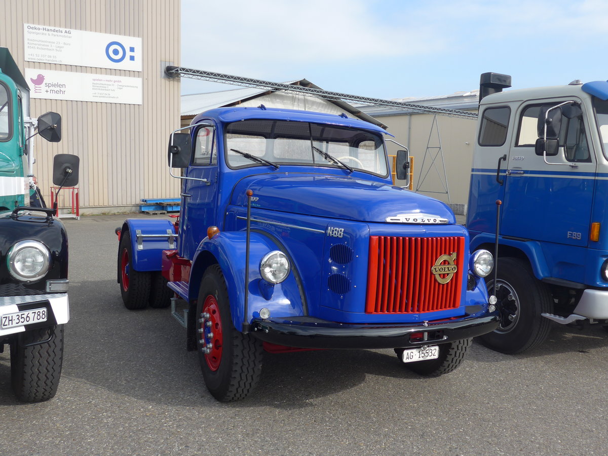(192'401) - Volvo - AG 15'532 - am 5. Mai 2018 in Attikon, Wegmller