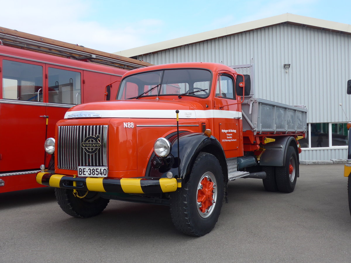 (192'416) - Nydegger, Rschegg - BE 38'540 - Volvo am 5. Mai 2018 in Attikon, Wegmller
