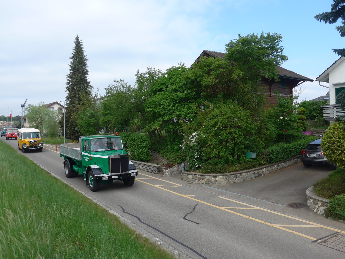 (192'435) - Wegmller, Attikon - ZH 192'251 - FBW am 5. Mai 2018 in Attikon, Bahnstrasse