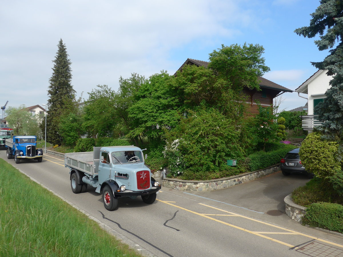 (192'456) - Henschel - ZH 174'648 - am 5. Mai 2018 in Attikon, Bahnstrasse