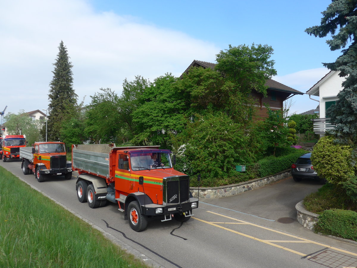 (192'492) - Nssli, Agasul - ZH 408 U - FBW am 5. Mai 2018 in Attikon, Bahnstrasse