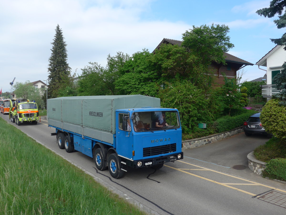 (192'513) - Mowag, Kreuzlingen - TG 3047 U - Mowag am 5. Mai 2018 in Attikon, Bahnstrasse