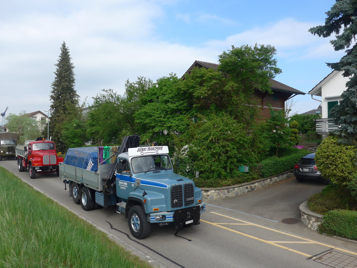 (192'518) - Dnki, Kloten - Nr. 26/ZH 31'228 U - Saurer am 5. Mai 2018 in Attikon, Bahnstrasse
