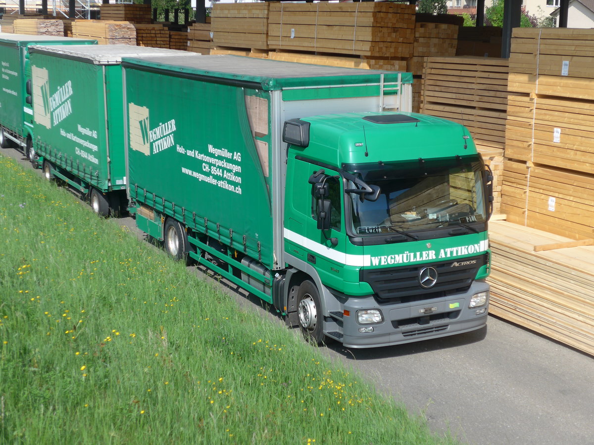 (192'568) - Wegmller, Attikon - Mercedes am 5. Mai 2018 in Attikon, Wegmller