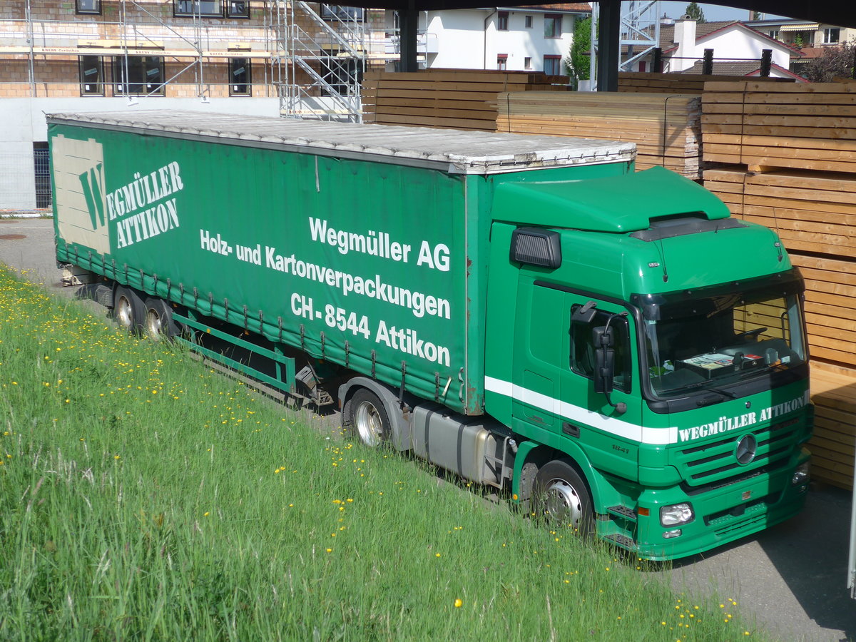 (192'569) - Wegmller, Attikon - Mercedes am 5. Mai 2018 in Attikon, Wegmller