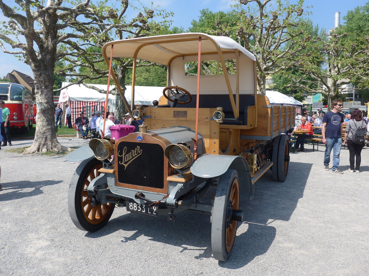 (192'614) - Saurer - 8833 L 2 - am 5. Mai 2018 in Arbon, Arbon Classics