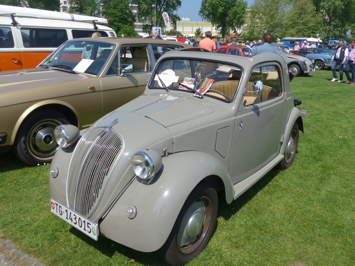 (192'668) - Fiat - TG 143'015 - am 5. Mai 2018 in Arbon, Arbon Classics