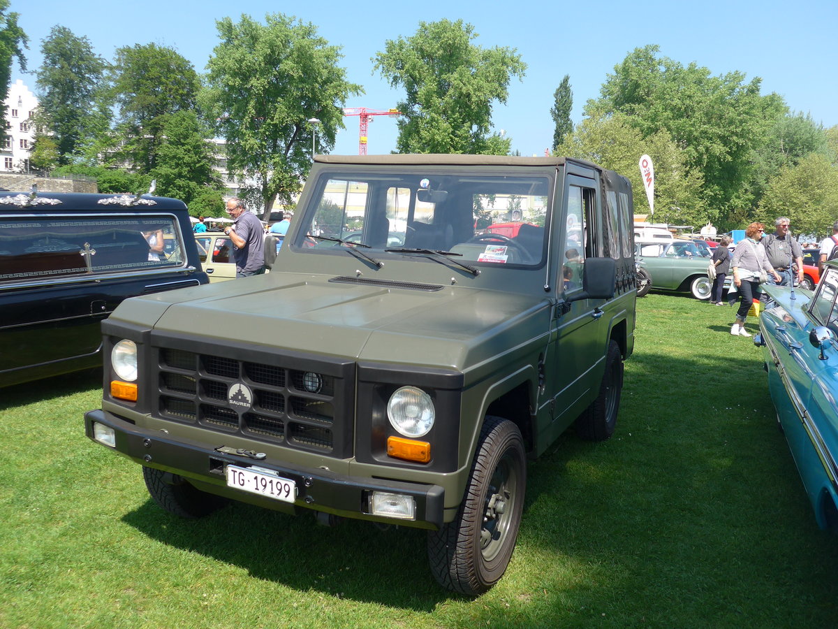 (192'675) - Saurer - TG 19'199 - am 5. Mai 2018 in Arbon, Arbon Classics