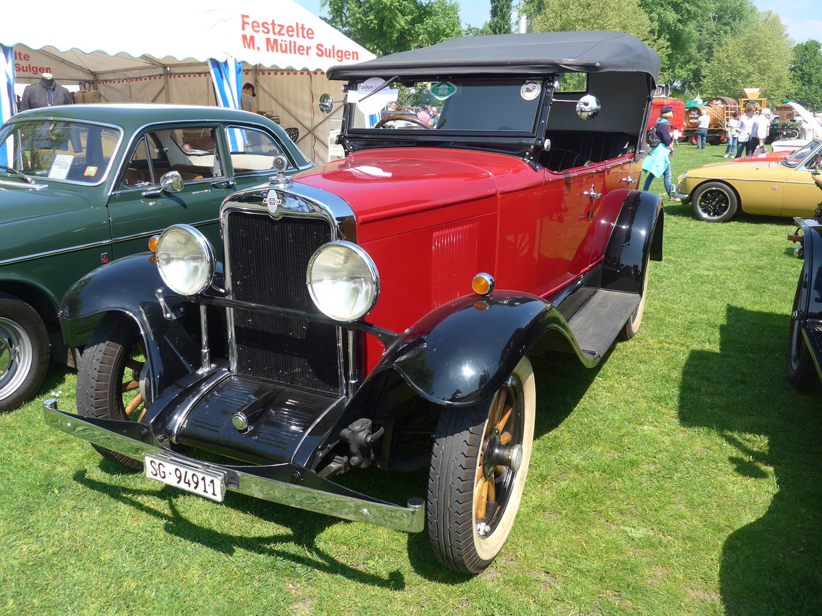 (192'678) - Chevrolet - SG 94'911 - am 5. Mai 2018 in Arbon, Arbon Classics