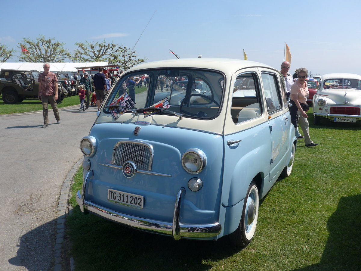 (192'689) - Fiat - TG 311'202 - am 5. Mai 2018 in Arbon, Arbon Classics