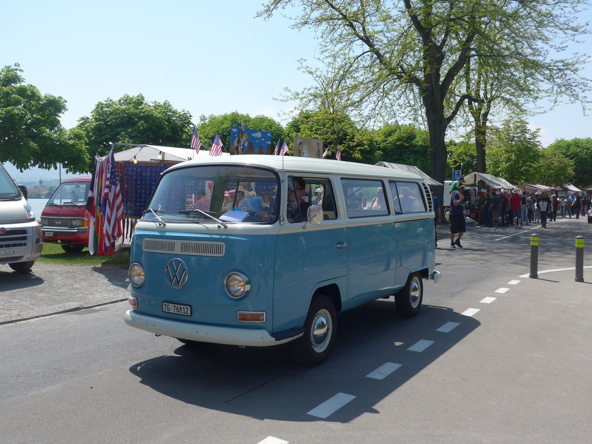 (192'740) - VW-Bus - TG 76'812 - am 5. Mai 2018 in Arbon, Arbon Classics