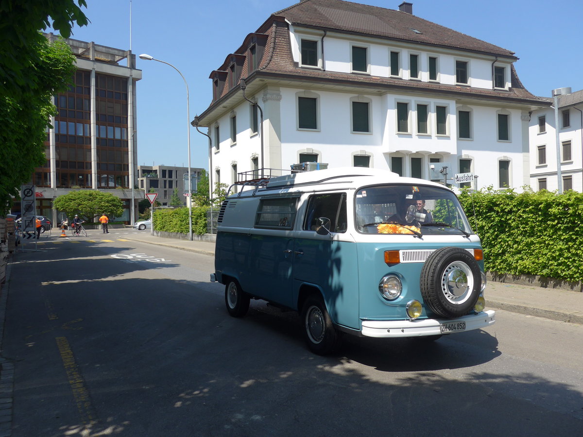 (192'743) - VW-Bus - ZH 604'852 - am 5. Mai 2018 in Arbon, Arbon Classics