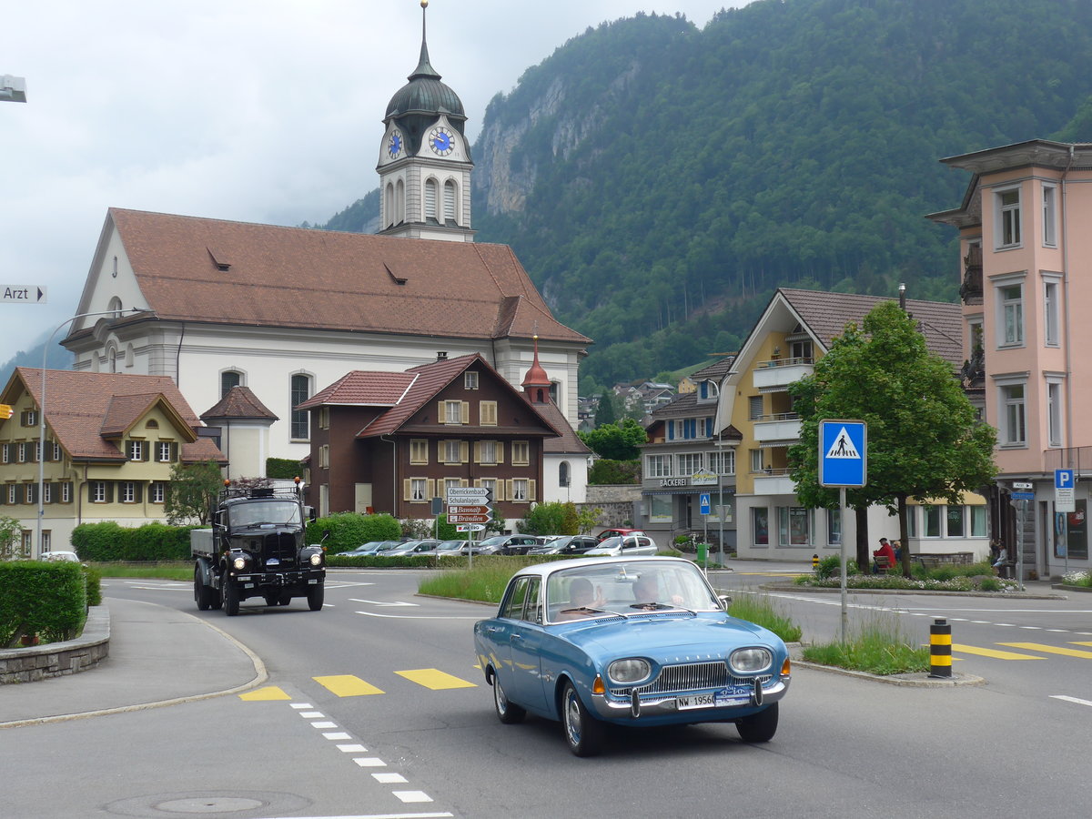 (193'052) - Ford - NW 19'560 - am 20. Mai 2018 in Wolfenschiessen, Hauptstrasse