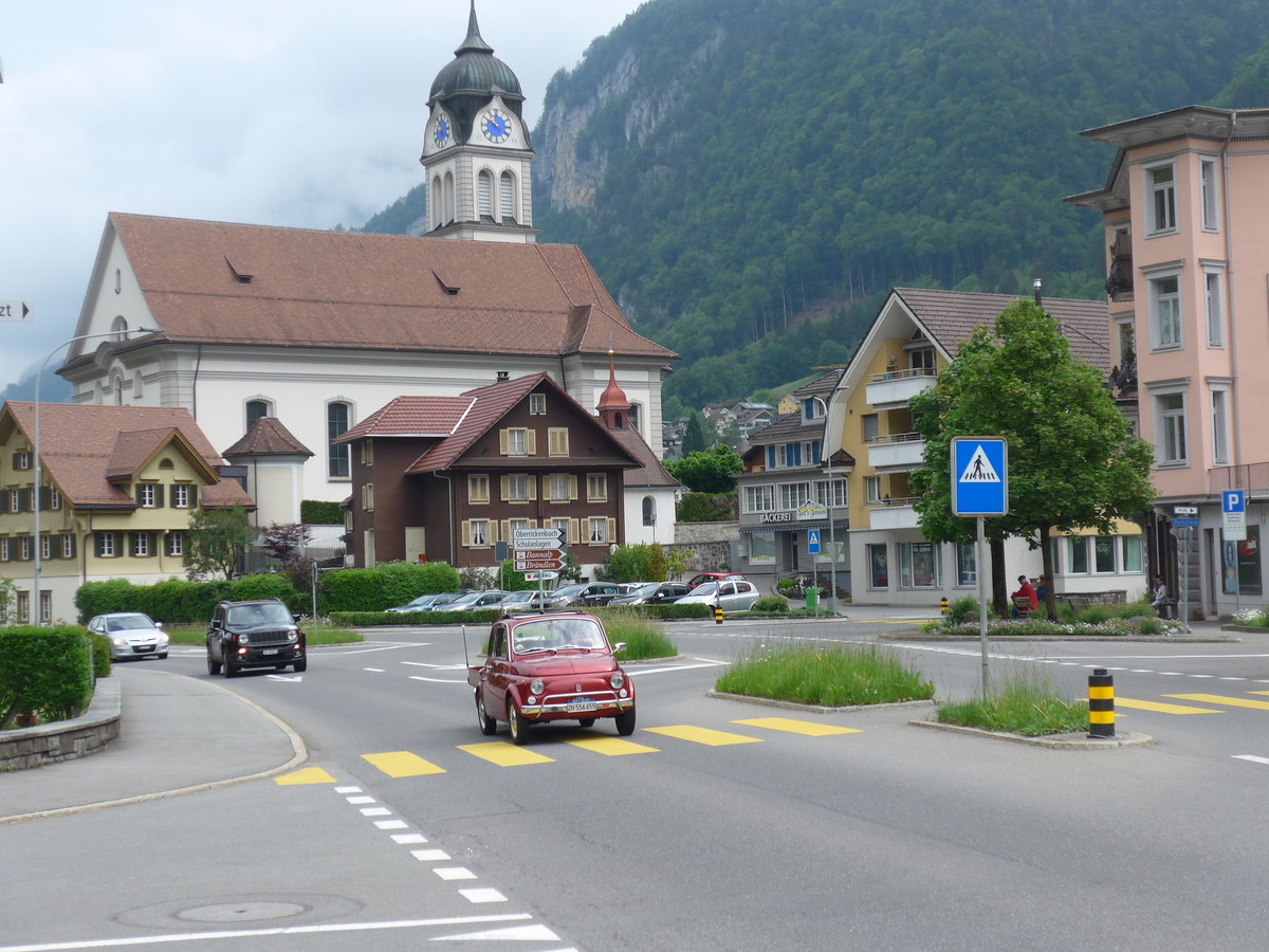 (193'065) - Fiat - ZH 556'655 - am 20. Mai 2018 in Wolfenschiessen, Hauptstrasse