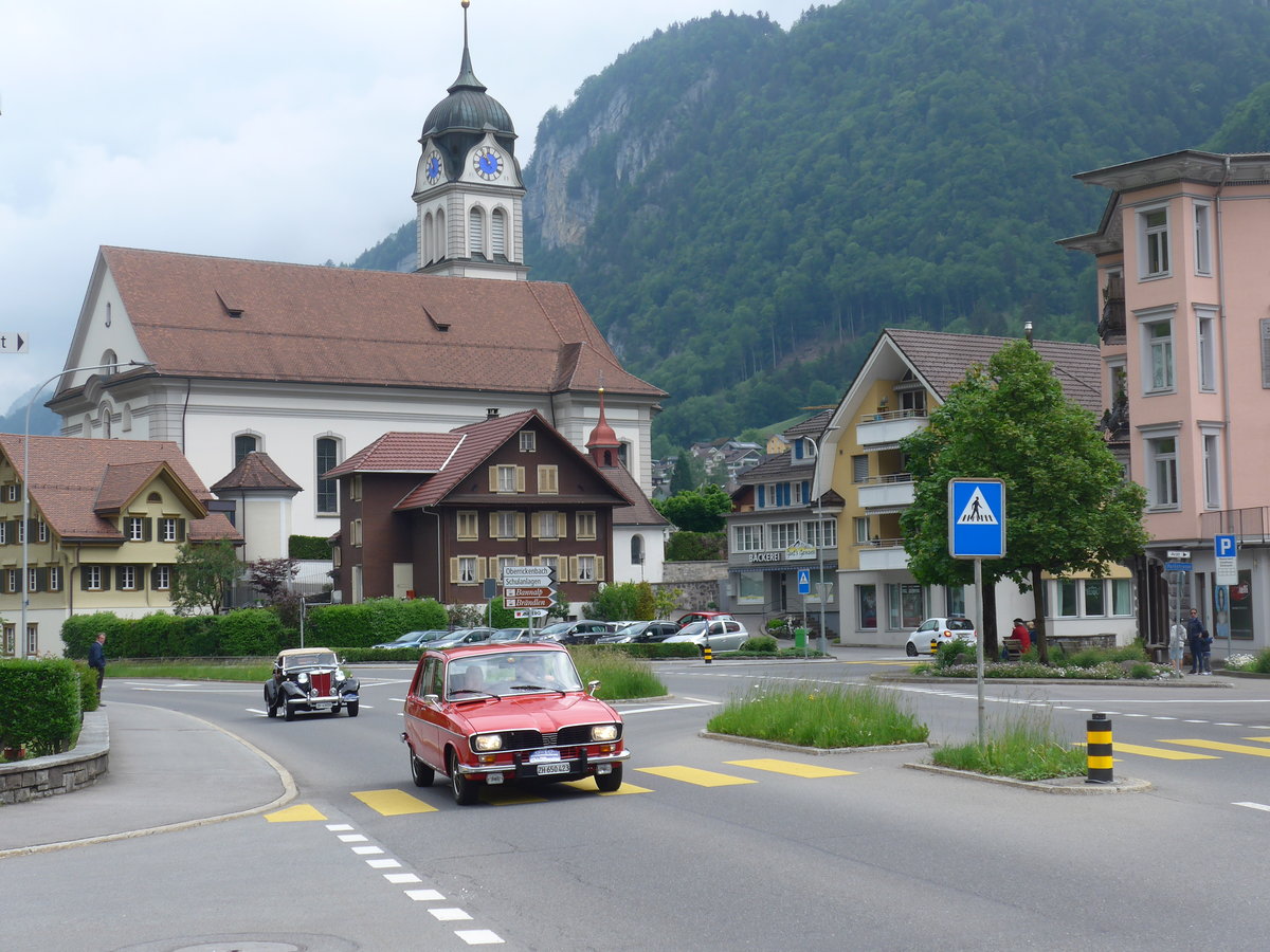 (193'082) - Renault - ZH 650'423 - am 20. Mai 2018 in Wolfenschiessen, Hauptstrasse