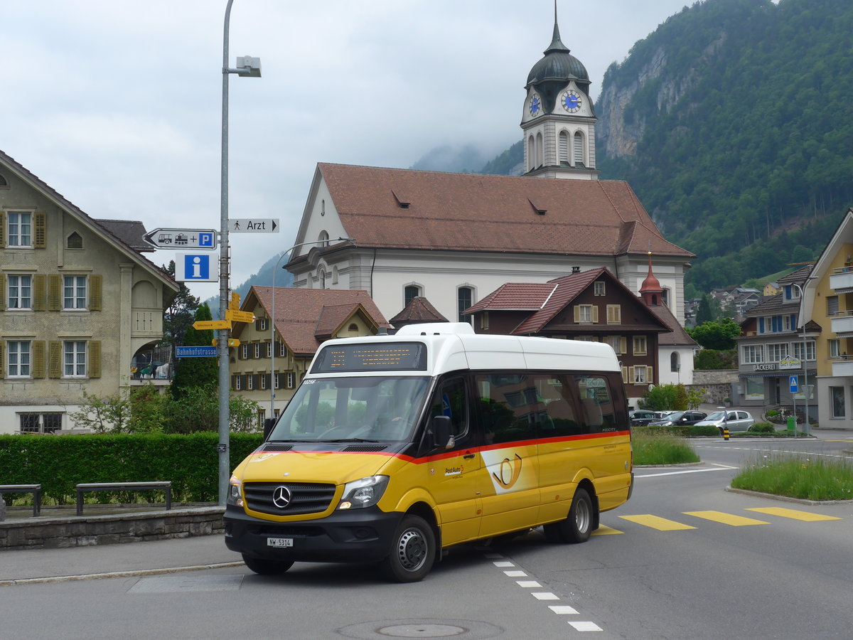 (193'114) - STANI, Oberrickenbach - NW 5314 - Mercedes/VDL am 20. Mai 2018 in Wolfenschiessen, Hauptstrasse