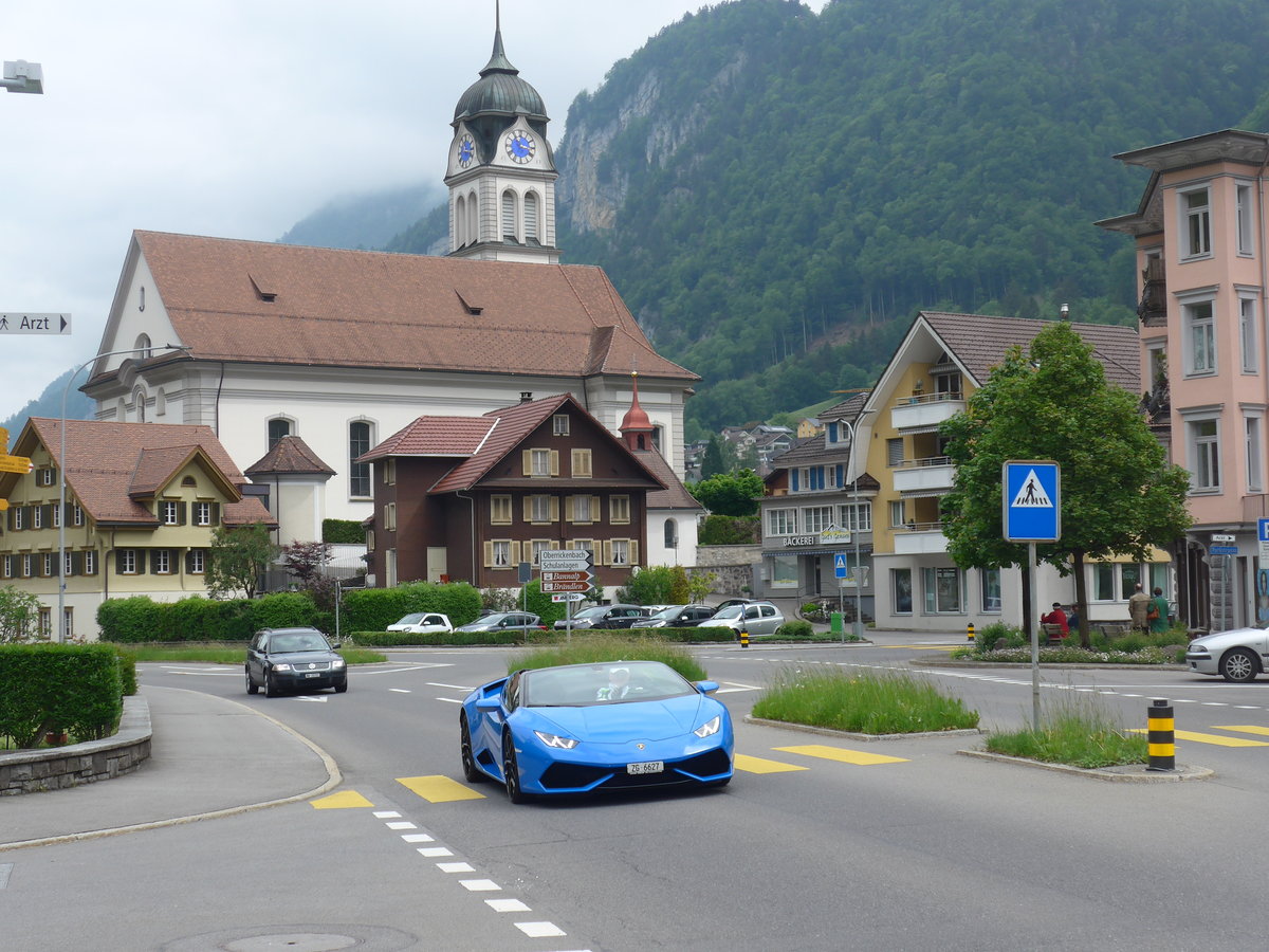 (193'116) - ??? - ZG 6627 - am 20. Mai 2018 in Wolfenschiessen, Hauptstrasse