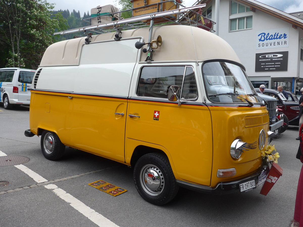 (193'167) - VW-Bus - FR 197'801 - am 20. Mai 2018 in Engelberg, OiO