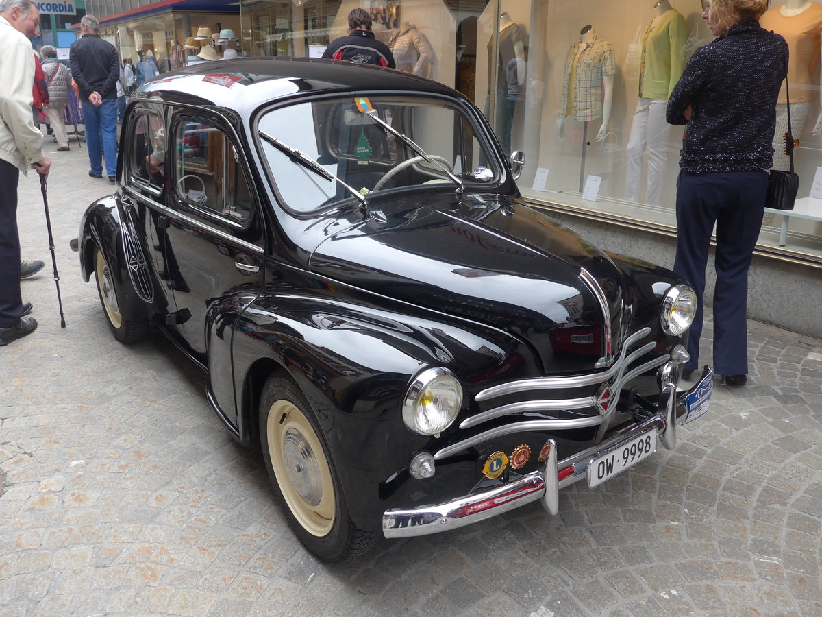 (193'185) - Renault - OW 9998 - am 20. Mai 2018 in Engelberg, OiO