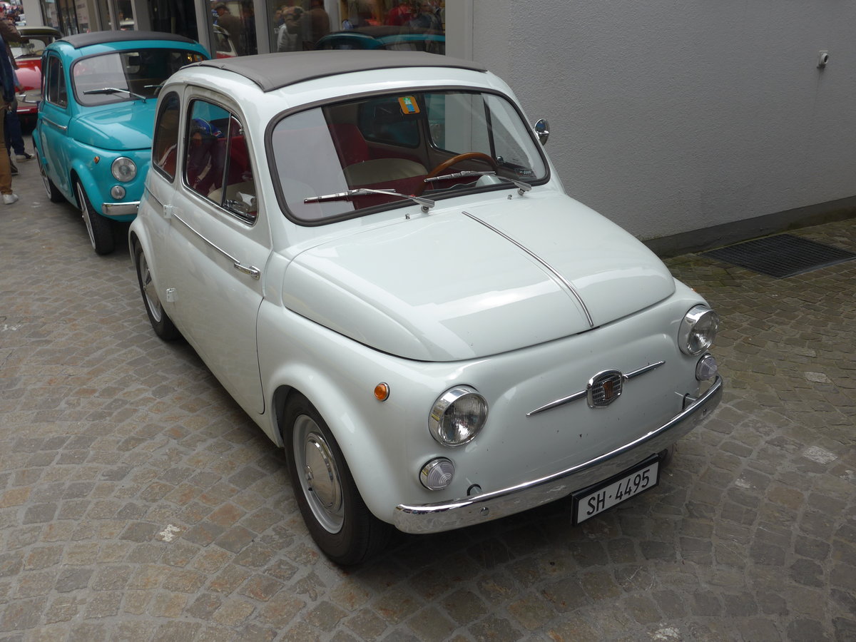 (193'187) - Fiat - SH 4495 - am 20. Mai 2018 in Engelberg, OiO
