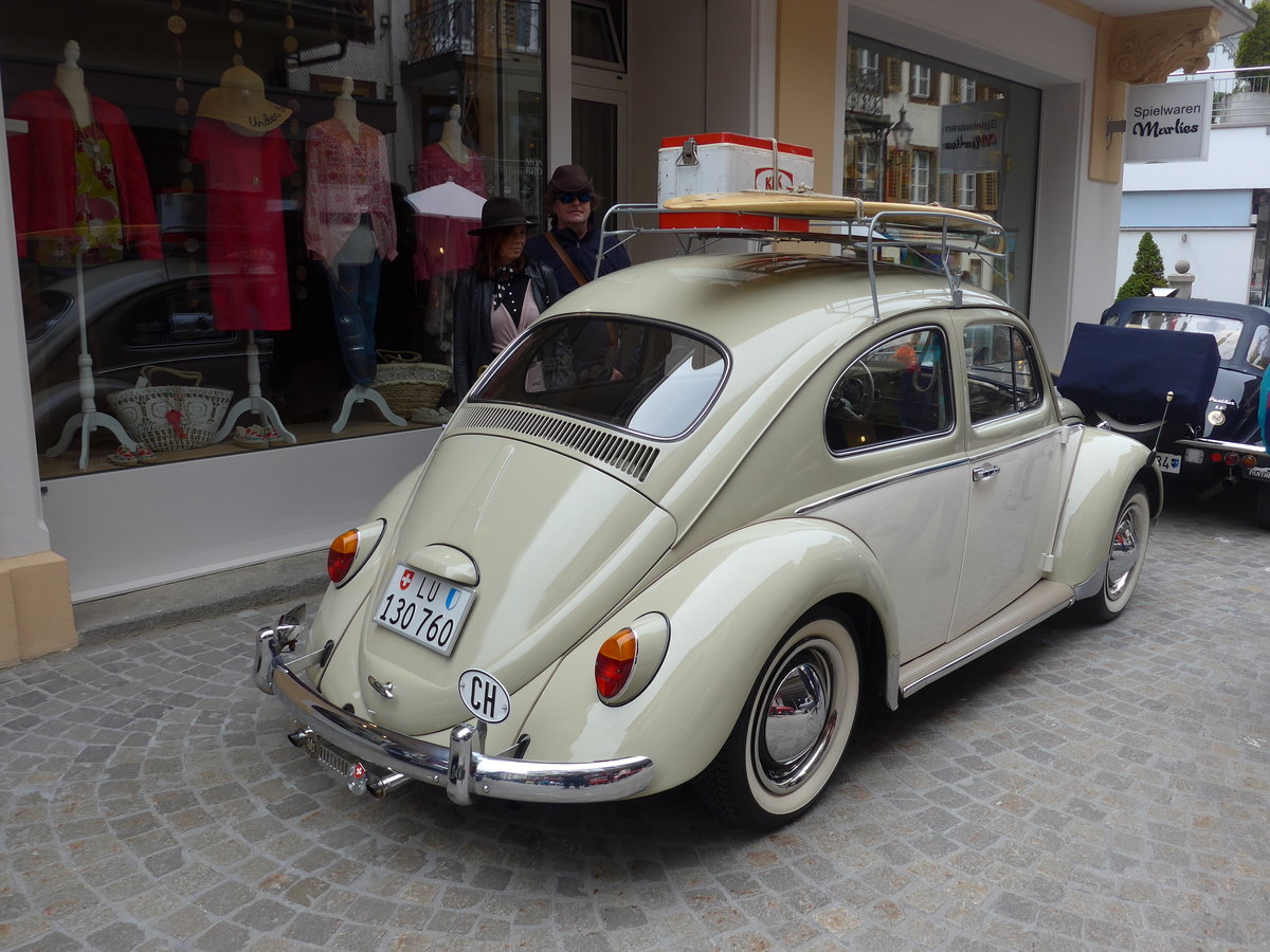 (193'196) - VW-Kfer - LU 130'760 - am 20. Mai 2018 in Engelberg, OiO