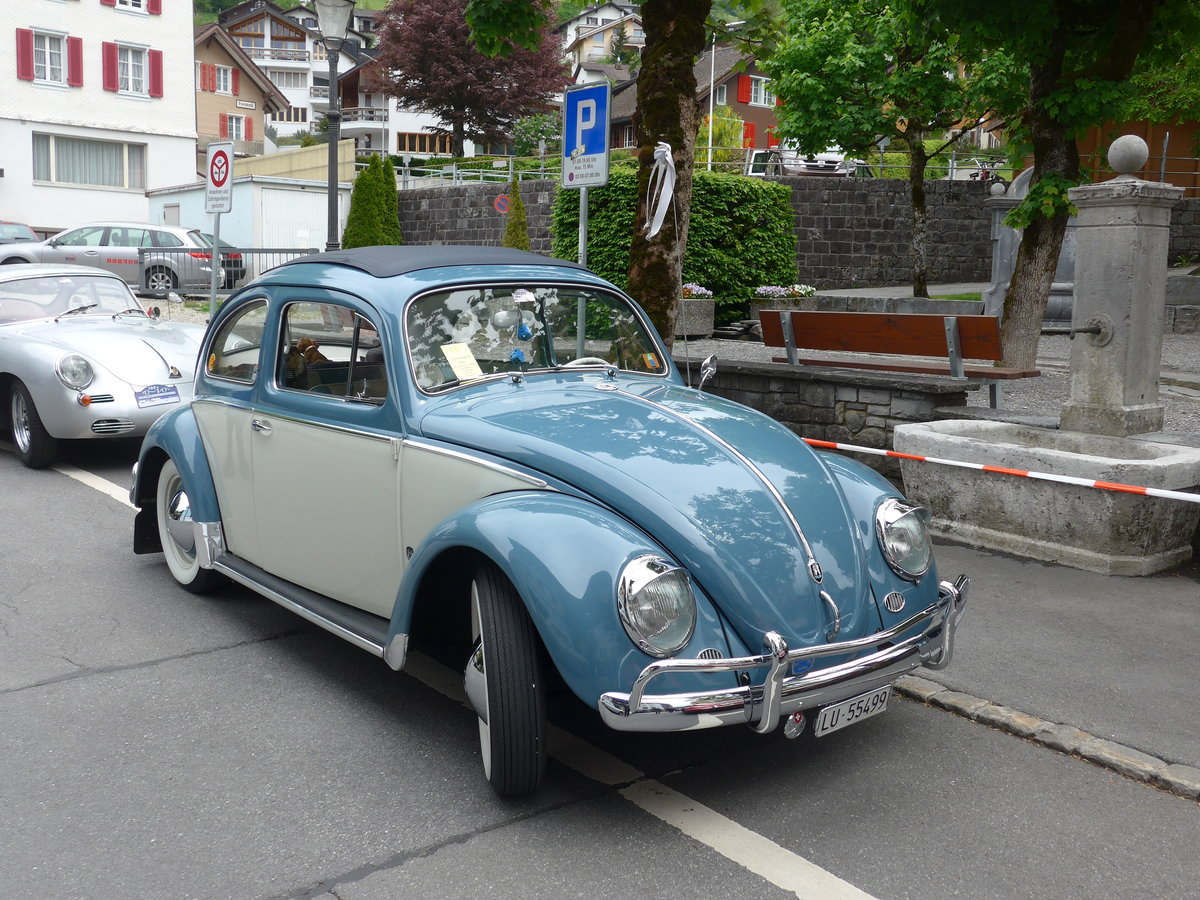 (193'205) - VW-Kfer - LU 55'499 - am 20. Mai 2018 in Engelberg, OiO