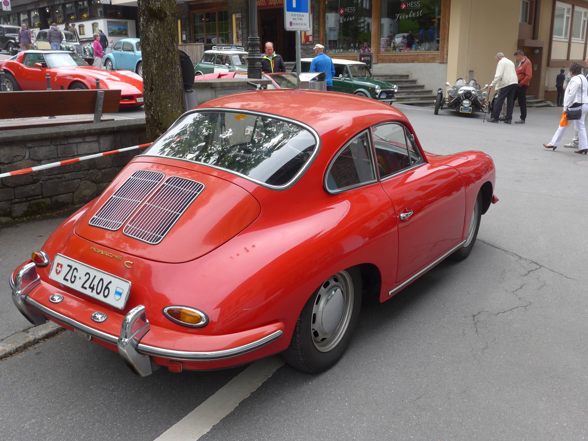 (193'207) - Porsche - ZG 2406 - am 20. Mai 2018 in Engelberg, OiO