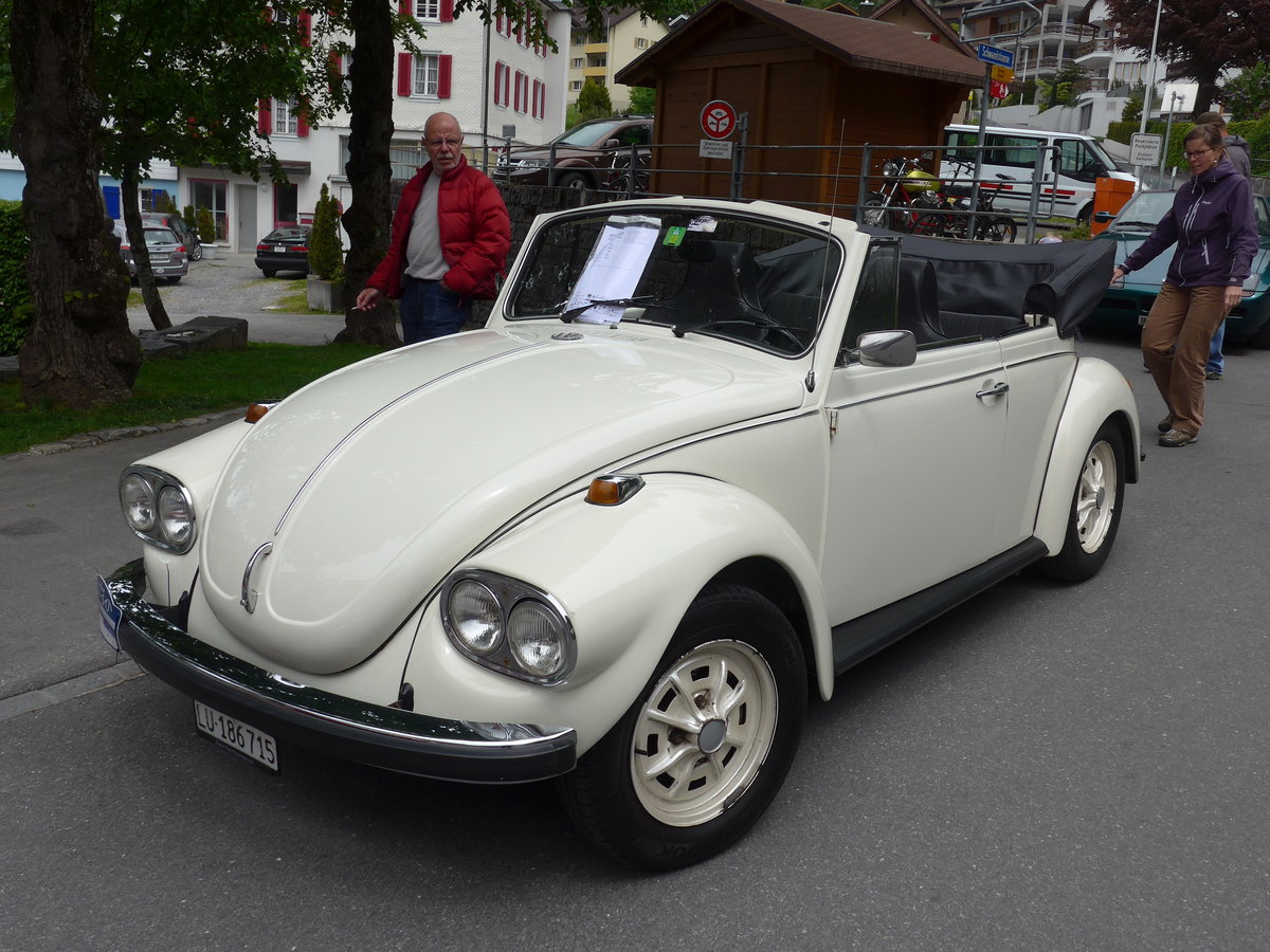 (193'211) - VW-Kfer - LU 186'715 - am 20. Mai 2018 in Engelberg, OiO