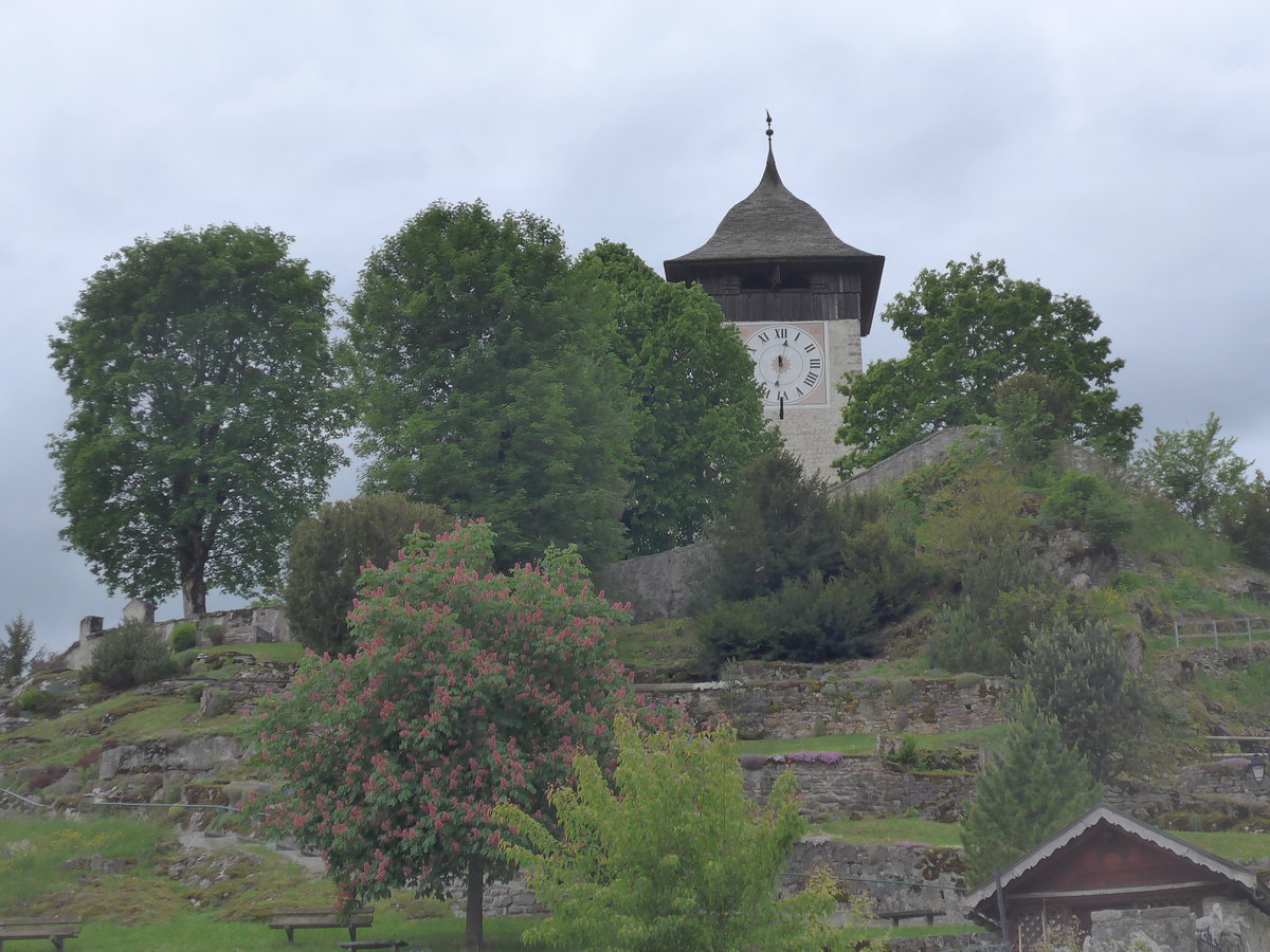 (193'298) - Kirche am 21. Mai 2018 in Chteau-d'Oex