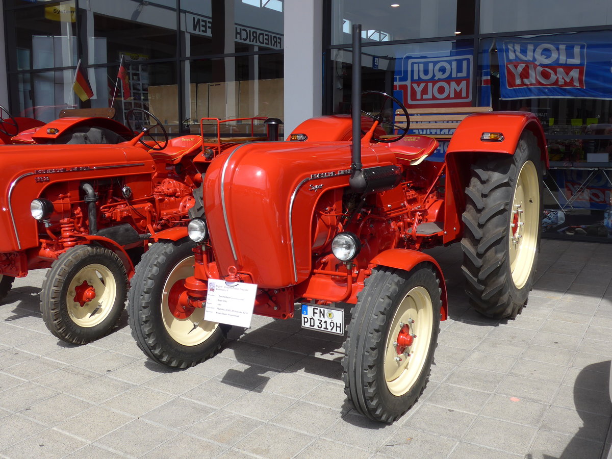 (193'395) - Porsche - FN-PD 319H - am 26. Mai 2018 in Friedrichshafen, Messe